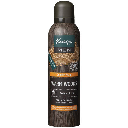 Wehkamp Kneipp Men Warm Woods douchefoam - 200 ml aanbieding