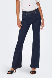 thumbnail: ONLY high waist flared jeans ONLWAUW  dark blue denim