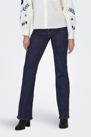 thumbnail: ONLY high waist flared jeans ONLWAUW  dark blue denim