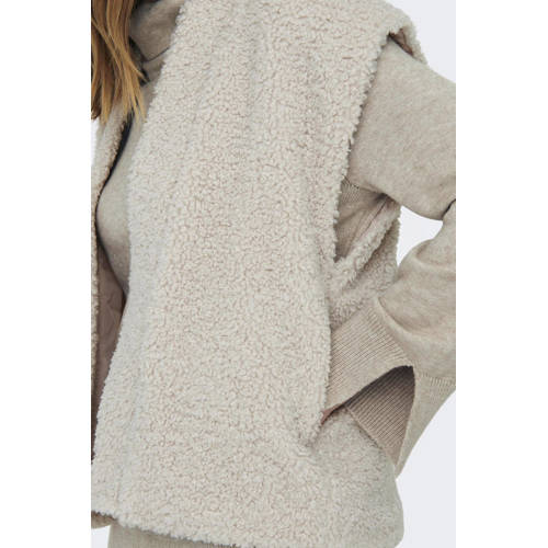 ONLY gilet ONLNAYA crème afbeelding