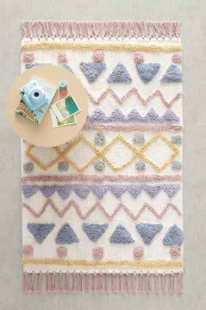 kindervloerkleed Aztec (130x90 cm)