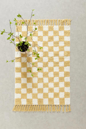 NOUS Kids kindervloerkleed Checker board (130x90 cm)
