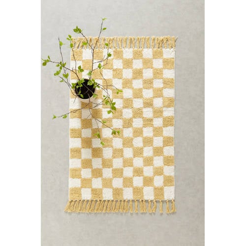 NOUS Kids kindervloerkleed Checker board (130x90 cm) afbeelding