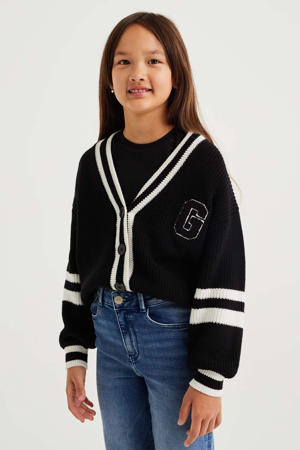 vest zwart/wit
