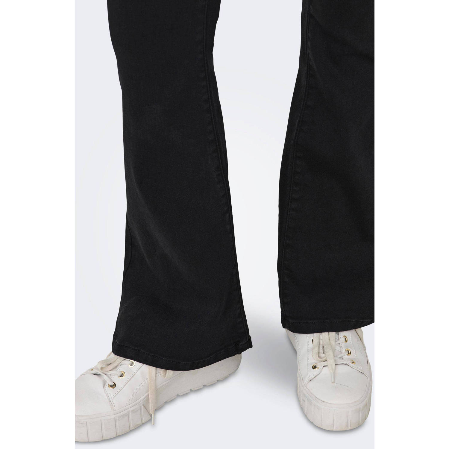 ONLY flared jeans ONLREESE black denim