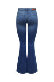 thumbnail: ONLY flared jeans ONLREESE medium blue denim