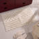 NOUS Living badmat rechthoek zand (80x50 cm)
