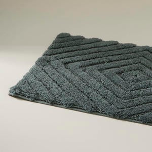 badmat rechthoek donkergroen (80x50 cm)