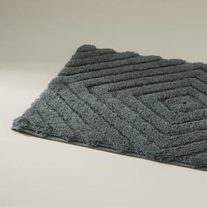 badmat rechthoek donkergroen (80x50 cm)