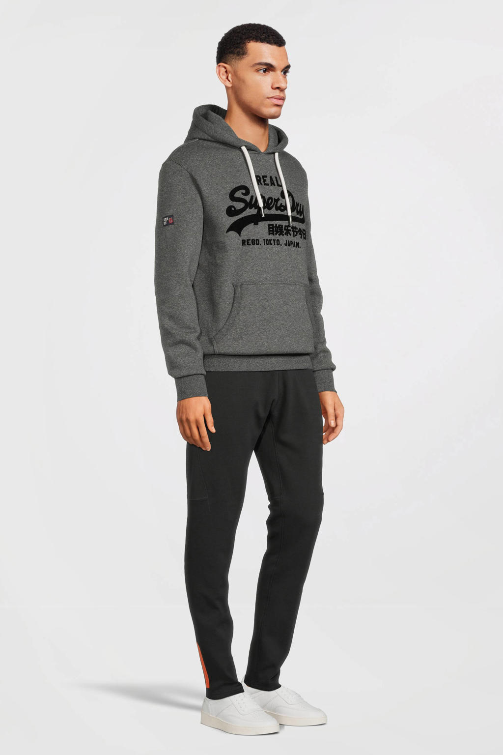 Balmain Slim fit joggingbroek met ribstructuur • Gebroken wit • de Bijenkorf