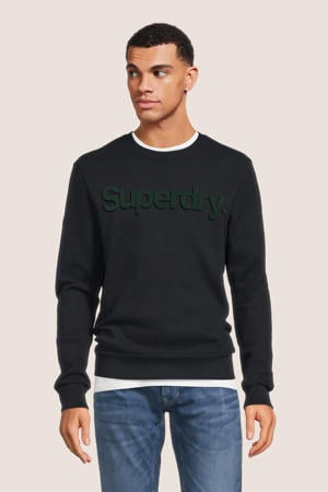 sweater met logo eclipse navy
