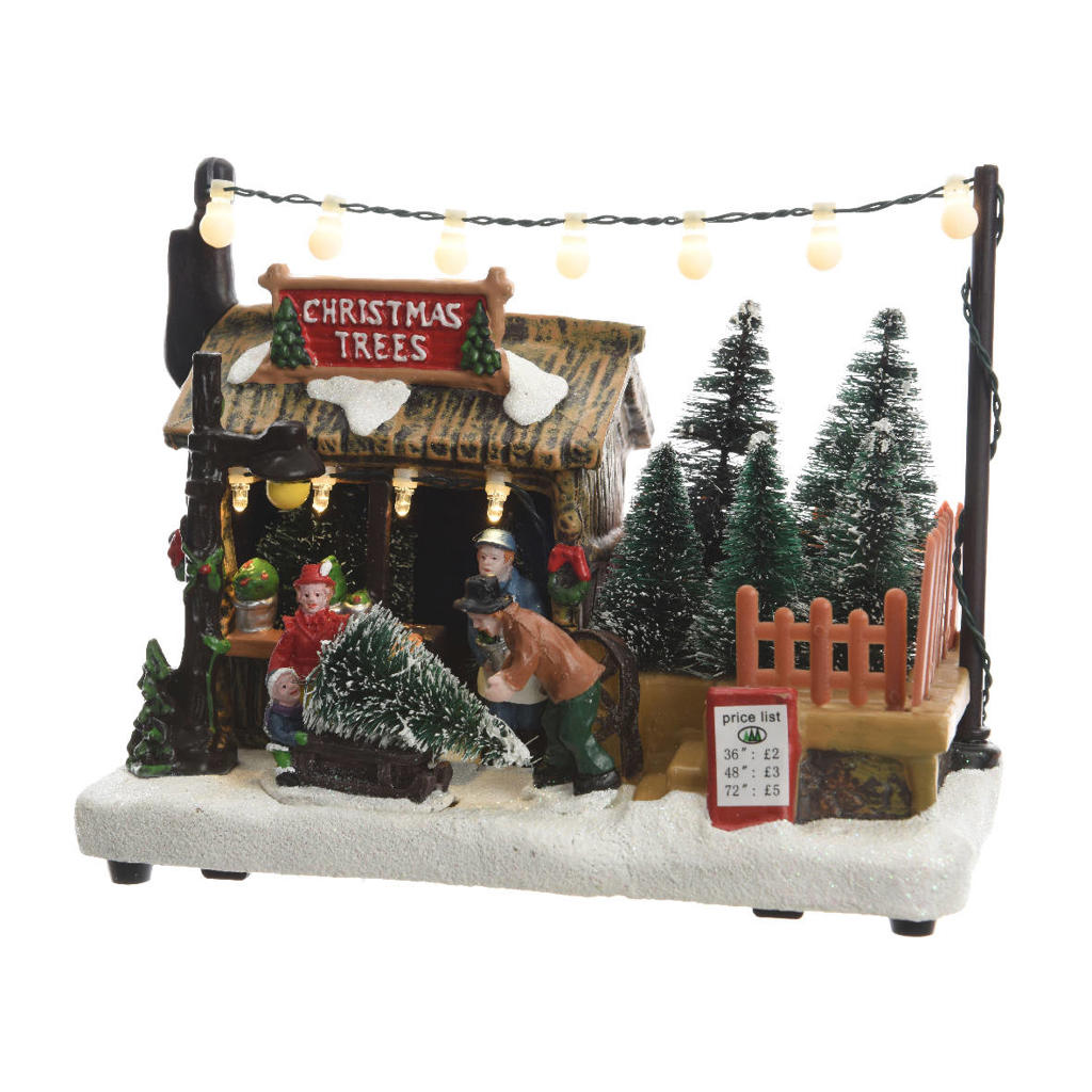 Lumineo LED kerstdorp binnen