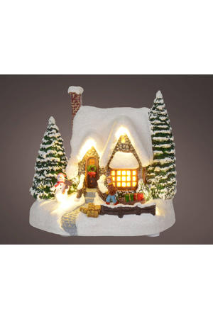LED kerstdorp binnen
