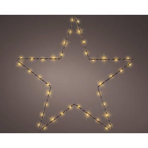 micro LED kerstster buiten
