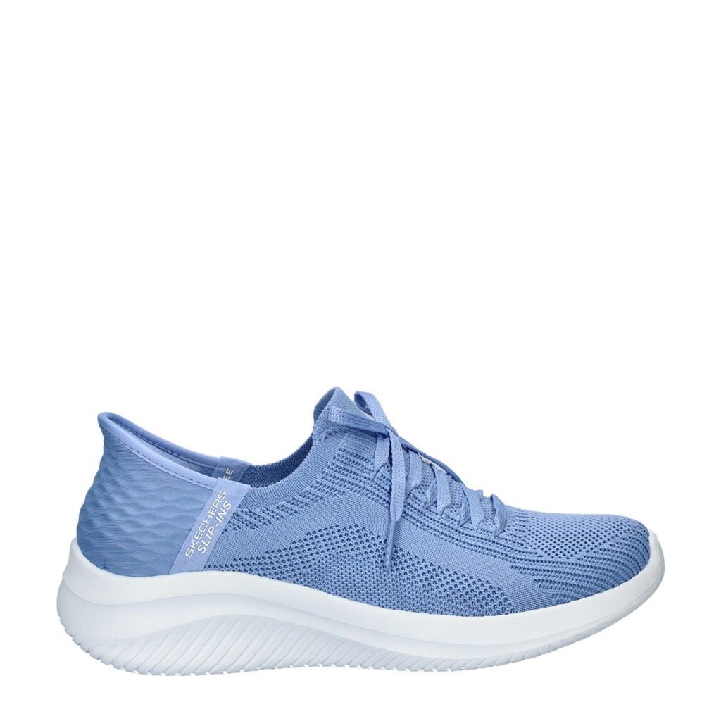 Skechers slip-on sneakers blauw