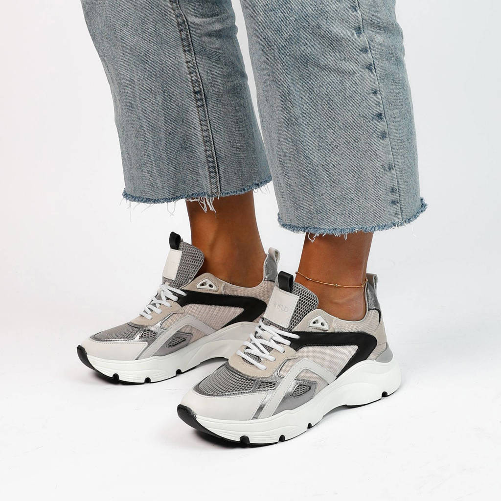 Manfield sneakers wit kopen? Morgen in huis wehkamp