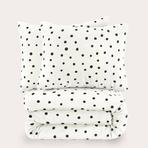 Wehkamp W polyester-katoenen dekbedovertrek 2 persoons (200x220 cm) aanbieding
