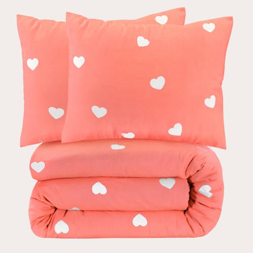 Wehkamp W polyester-katoenen dekbedovertrek lits-jumeaux (240x220 cm) aanbieding