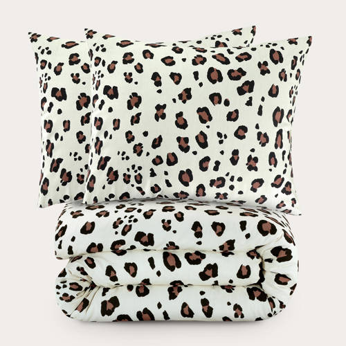 Wehkamp W polyester-katoenen dekbedovertrek lits-jumeaux (240x220 cm) aanbieding