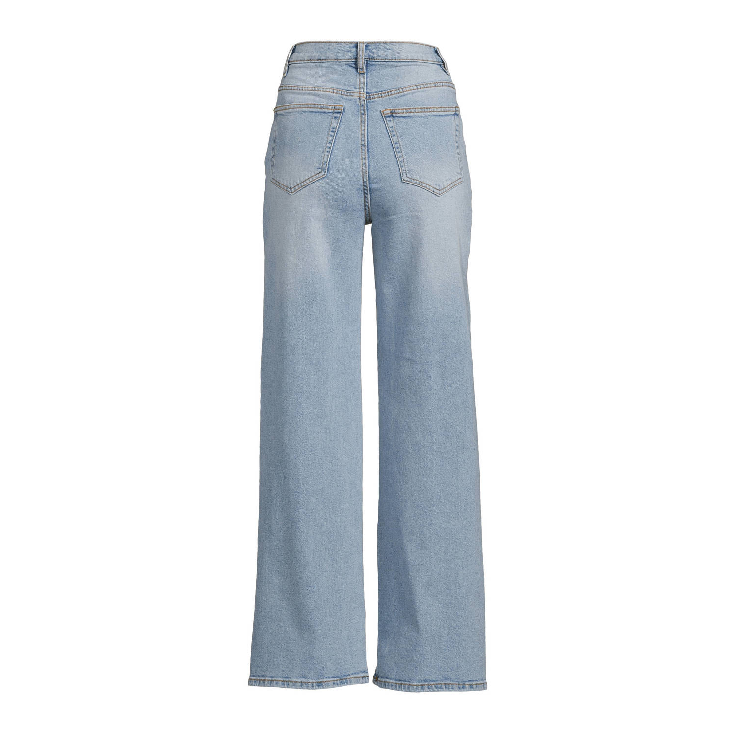 SisterS Point high waist wide leg jeans OWI-W light blue denim