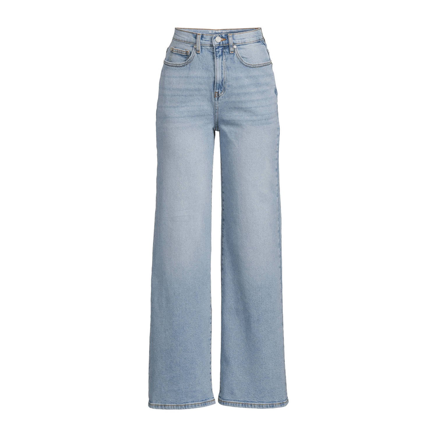 SisterS Point high waist wide leg jeans OWI-W light blue denim