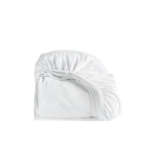 Cinderella jersey hoeslaken - wit (35 cm hoog) afbeelding
