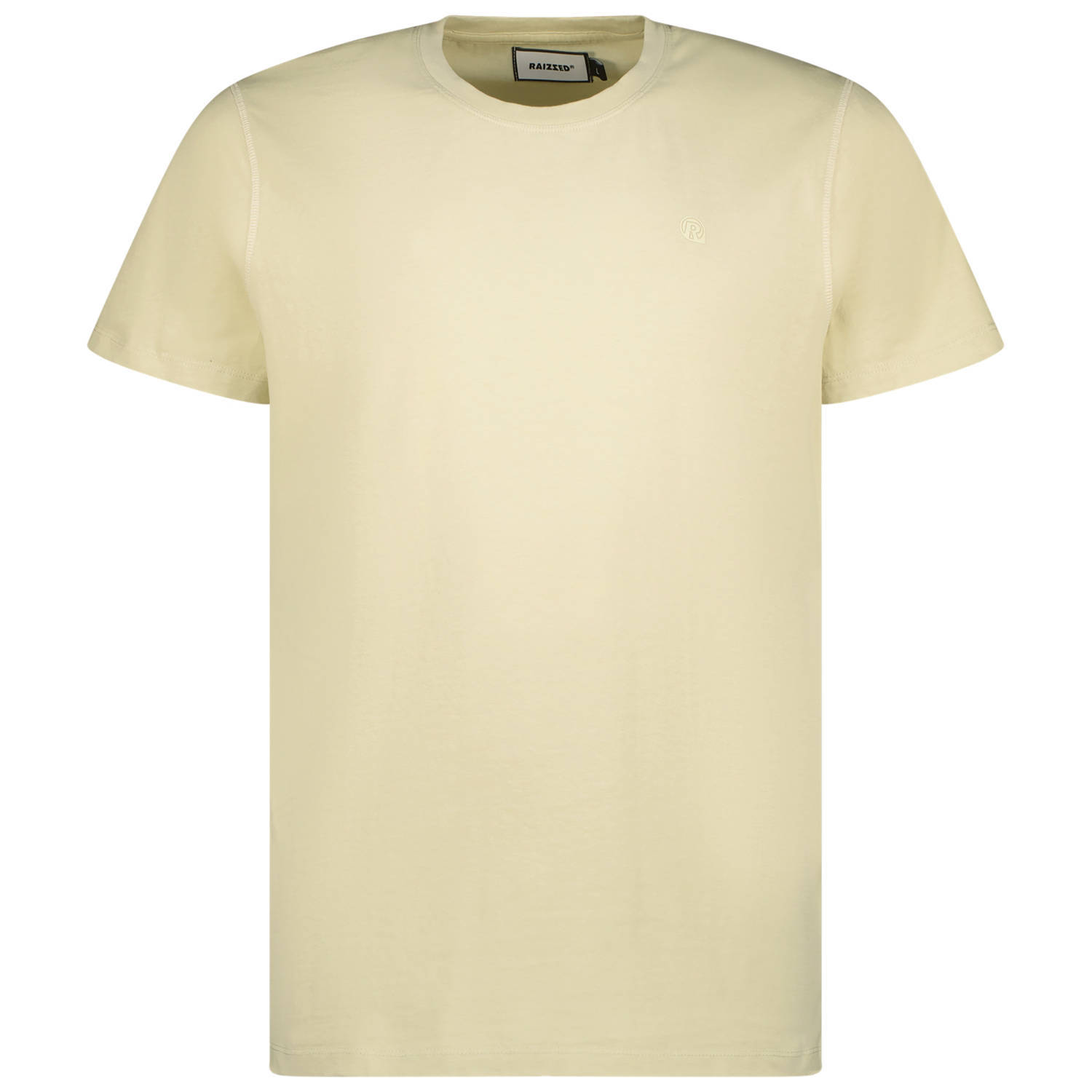 Raizzed T-shirt Hartwick met logo overcast white