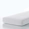 W katoenen molton hoeslaken (tot 25 cm matras) wit