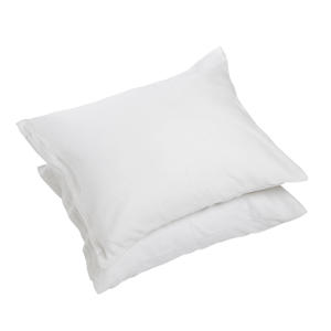 Molton stretch kussenslopen (60x70 cm) (set van 2)