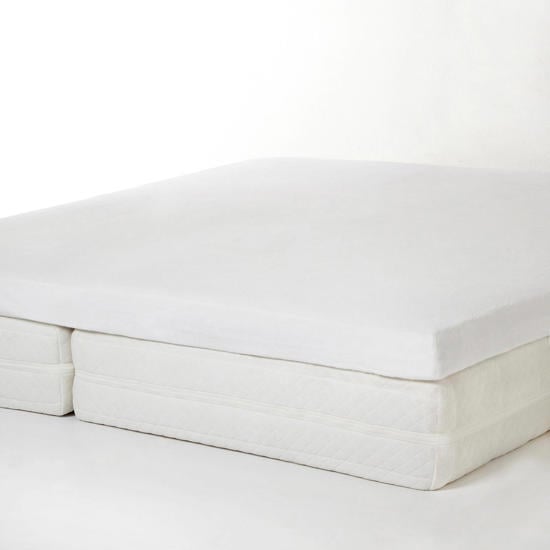 witte molton hoeslakens