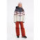 Protest ski-jas PRTSWAN JR offwhite/grijs/roze