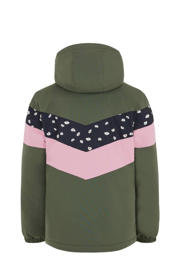 thumbnail: Protest ski-jack PRTFUGY JR groen/zwart/roze
