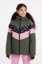 thumbnail: Protest ski-jack PRTFUGY JR groen/zwart/roze