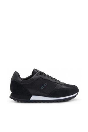 Parkour-L Runn NY N leren sneakers zwart