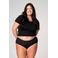 Moodies Undies sterk absorberende hipster menstruatieslip zwart