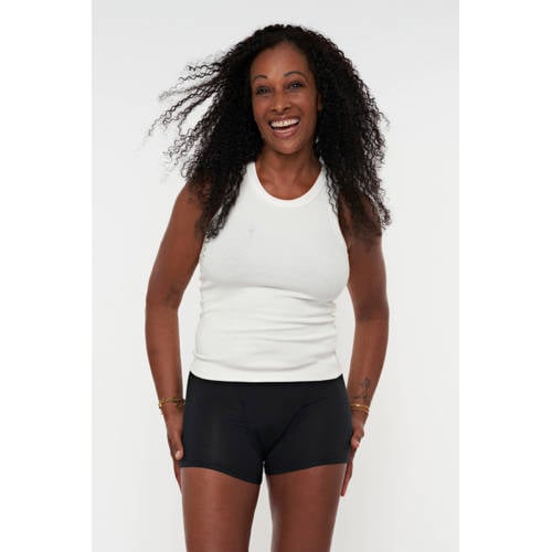 Moodies Undies boyshort menstruatieslip heavy/overnight zwart afbeelding