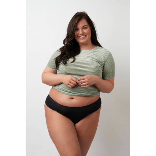 Moodies Undies menstruatieslip light zwart afbeelding