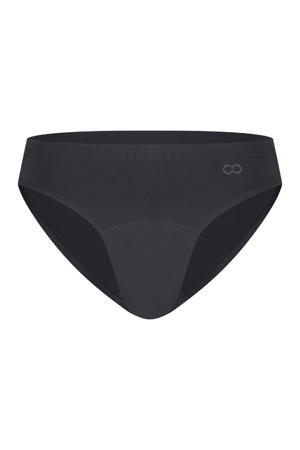 medium absorberende brazilian menstruatieslip zwart