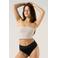 Moodies Undies medium absorberende menstruatieslip met kant zwart