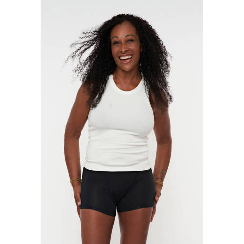 Moodies Undies boyshort menstruatieslip extra heavy zwart afbeelding