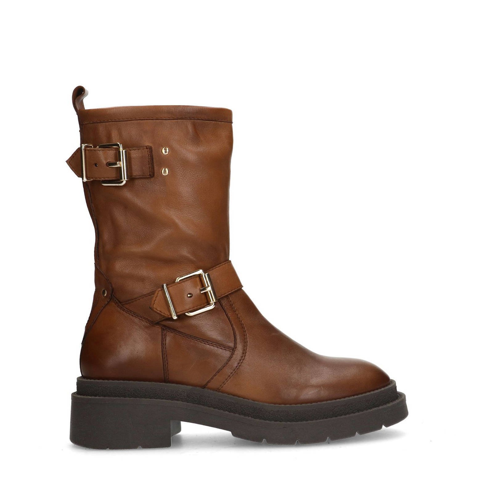 Leren boots dames discount sale