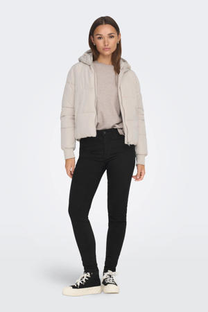 gewatteerde jas JDYNEWERICA beige