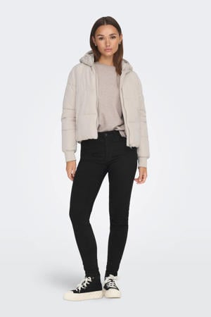 gewatteerde jas JDYNEWERICA beige