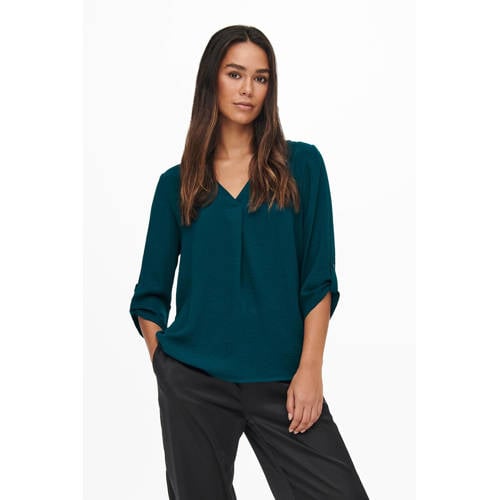 JDY blousetop JDYDIVYA donkerblauw afbeelding