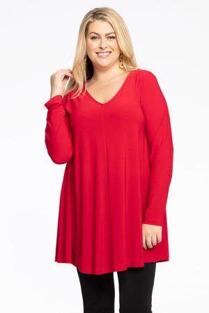 tuniek DOLCE van travelstof rood