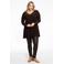 YOEK tuniek DOLCE van travelstof bruin
