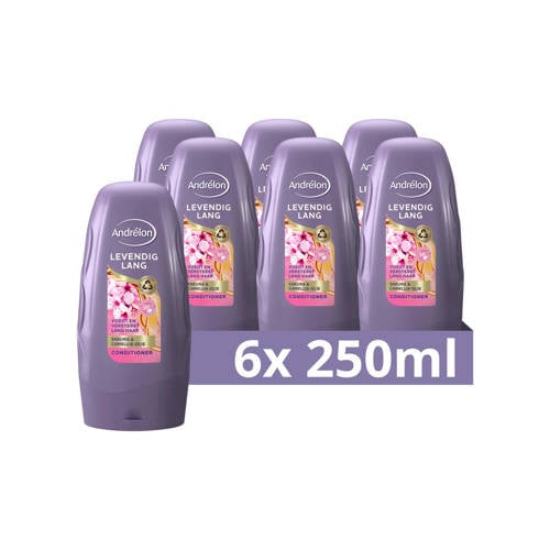 Wehkamp Andrélon Levendig Lang conditioner - 6 x 250 ml aanbieding