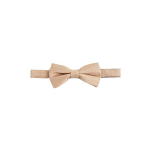vlinderdas beige