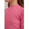WE Fundamentals longsleeve met ruches paars