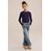 WE Fashion longsleeve - marineblauw
